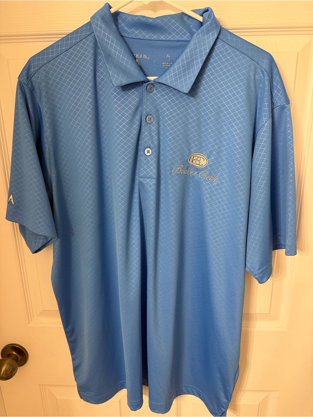 Antigua Men’s Blue Performance Polo Shirt size XL
